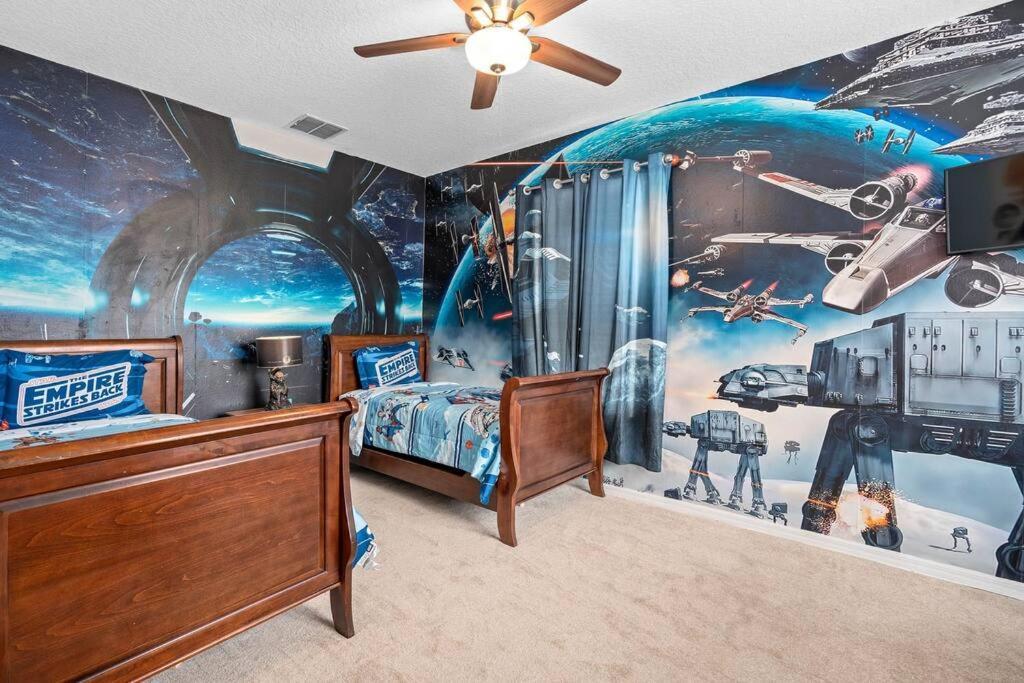 Lakeview W/8 Bedroom 5 Kingsuite 3 Miles To Disney Kissimmee Zewnętrze zdjęcie