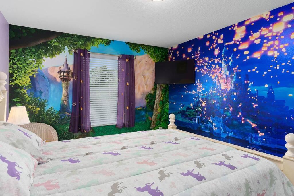 Lakeview W/8 Bedroom 5 Kingsuite 3 Miles To Disney Kissimmee Zewnętrze zdjęcie