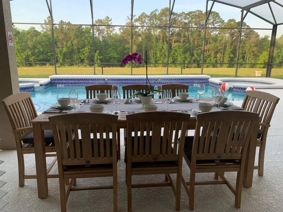 Lakeview W/8 Bedroom 5 Kingsuite 3 Miles To Disney Kissimmee Zewnętrze zdjęcie