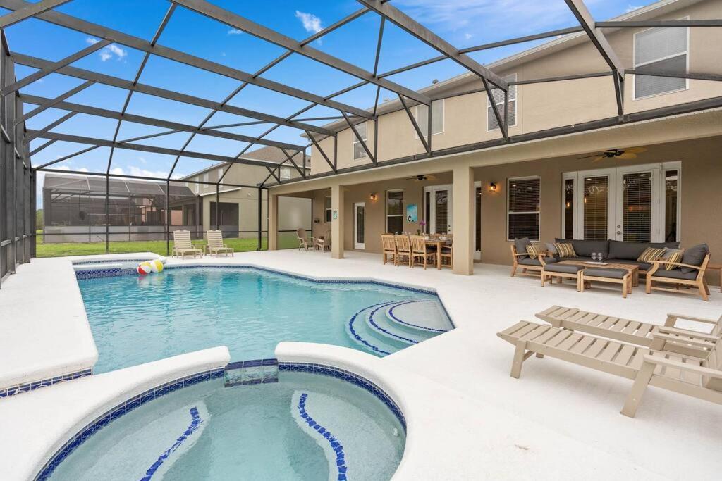 Lakeview W/8 Bedroom 5 Kingsuite 3 Miles To Disney Kissimmee Zewnętrze zdjęcie