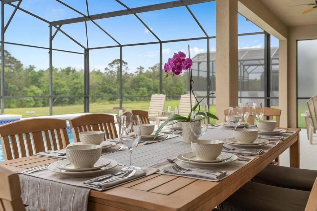 Lakeview W/8 Bedroom 5 Kingsuite 3 Miles To Disney Kissimmee Zewnętrze zdjęcie
